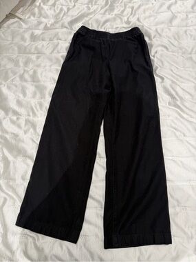 TNA Black Wide-Leg Pants 2xs